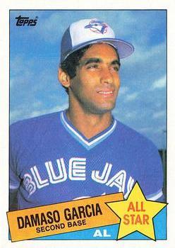 #702 Damaso Garcia - Toronto Blue Jays - 1985 Topps Baseball