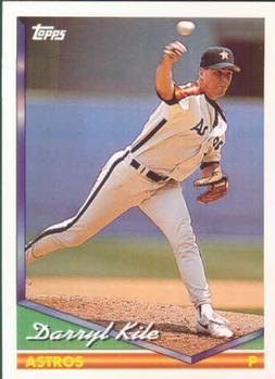 #703 Darryl Kile - Houston Astros - 1994 Topps Baseball