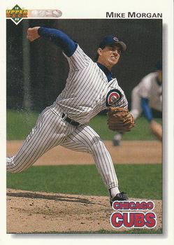 #703 Mike Morgan - Chicago Cubs - 1992 Upper Deck Baseball