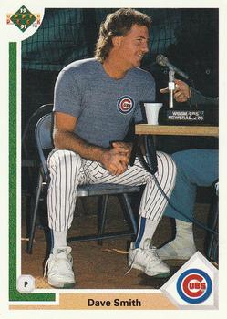 #704 Dave Smith - Chicago Cubs - 1991 Upper Deck Baseball