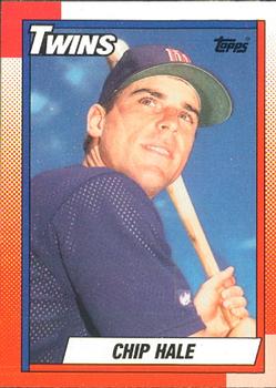 #704 Chip Hale - Minnesota Twins - 1990 O-Pee-Chee Baseball
