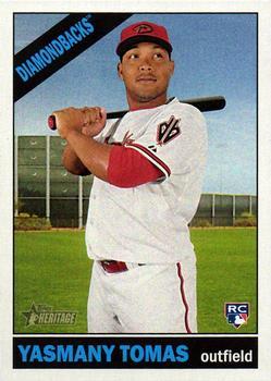 #705c Yasmany Tomas - Arizona Diamondbacks - 2015 Topps Heritage Baseball
