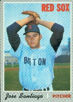 #708 Jose Santiago - Boston Red Sox - 1970 Topps Baseball