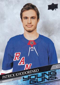 #709 Patrick Khodorenko - New York Rangers - 2020-21 Upper Deck Hockey