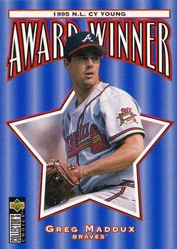#709 Greg Maddux - Atlanta Braves - 1996 Collector's Choice Baseball