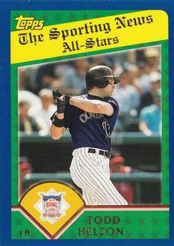 #709 Todd Helton - Colorado Rockies - 2003 Topps Baseball