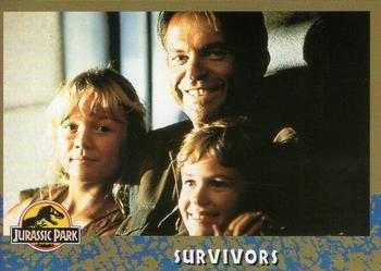 #70 Survivors - 1993 Topps Jurassic Park