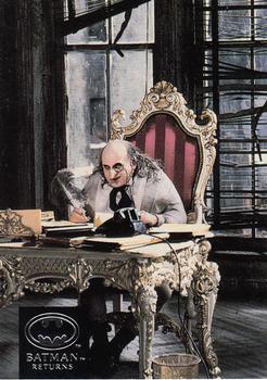 #70 Tim Burton directs Danny DeVito The Penguin - 1992 Stadium Club Batman Returns