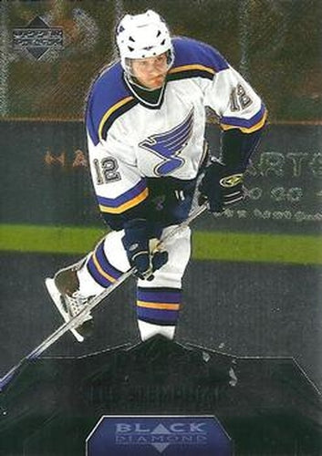 #70 Lee Stempniak - St. Louis Blues - 2007-08 Upper Deck Black Diamond Hockey