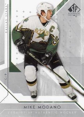 #70 Mike Modano - Dallas Stars - 2006-07 SP Authentic Hockey
