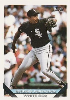 #70 Roberto Hernandez - Chicago White Sox - 1993 Topps Baseball