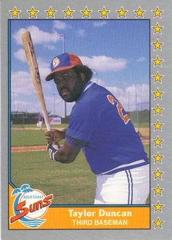#70 Taylor Duncan - Gold Coast Suns - 1990 Pacific Senior League Baseball