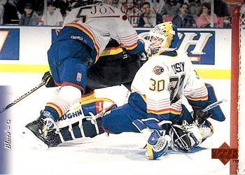 #70 Jon Casey - St. Louis Blues - 1995-96 Upper Deck Hockey