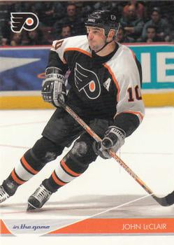 #70 John LeClair - Philadelphia Flyers - 2003-04 In The Game Toronto Star Hockey