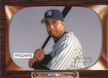 #70 Bernie Williams - New York Yankees - 2004 Bowman Heritage Baseball