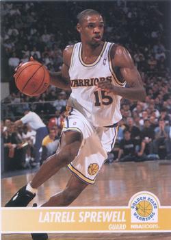 #70 Latrell Sprewell - Golden State Warriors - 1994-95 Hoops Basketball
