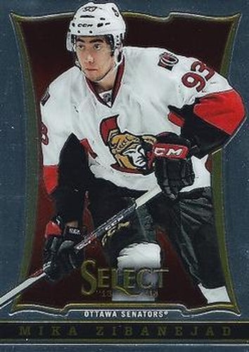 #70 Mika Zibanejad - Ottawa Senators - 2013-14 Panini Select Hockey