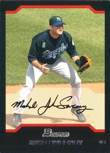 #70 Mike Sweeney - Kansas City Royals - 2004 Bowman Baseball