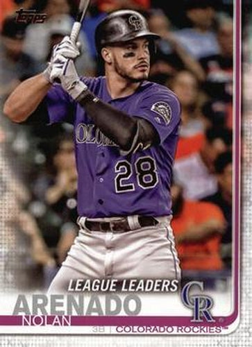 #70 Nolan Arenado - Colorado Rockies - 2019 Topps Baseball