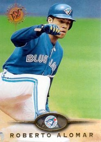 #70 Roberto Alomar - Toronto Blue Jays - 1995 Stadium Club Baseball
