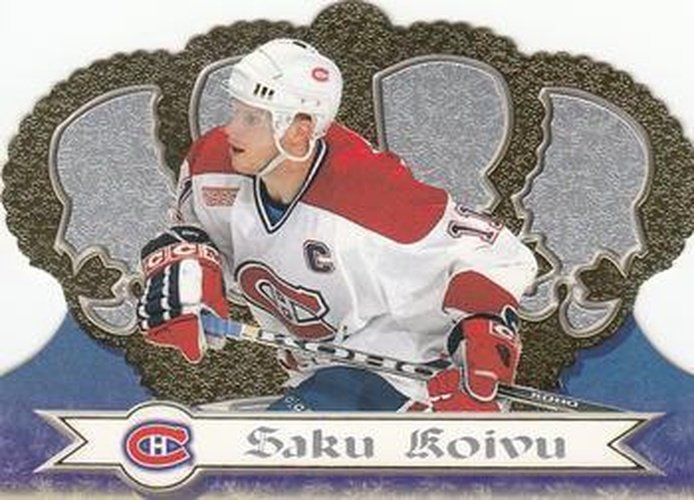 #70 Saku Koivu - Montreal Canadiens - 1999-00 Pacific Crown Royale Hockey