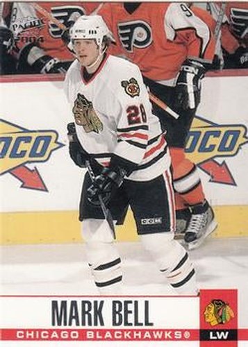 #70 Mark Bell - Chicago Blackhawks - 2003-04 Pacific Hockey