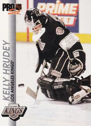 #70 Kelly Hrudey - Los Angeles Kings - 1992-93 Pro Set Hockey