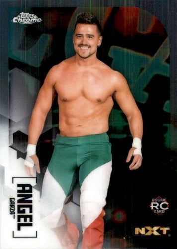 #70 Angel Garza - 2020 Topps WWE Chrome Wrestling