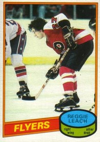 #70 Reggie Leach - Philadelphia Flyers - 1980-81 O-Pee-Chee Hockey