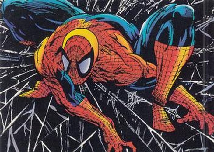 #70 Trapped - 1992 Comic Images Spider-Man: The McFarlane Era
