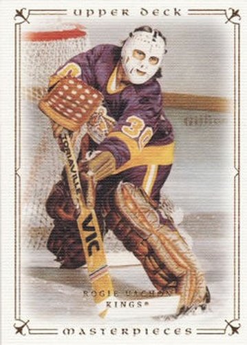 #70 Rogie Vachon - Los Angeles Kings - 2008-09 Upper Deck Masterpieces Hockey