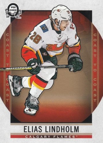 #70 Elias Lindholm - Calgary Flames - 2018-19 O-Pee-Chee Coast to Coast Hockey
