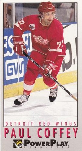 #70 Paul Coffey - Detroit Red Wings - 1993-94 Fleer PowerPlay Hockey