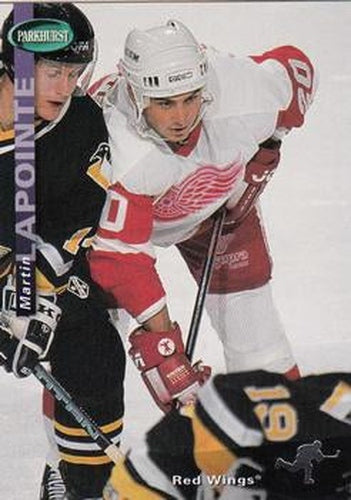 #70 Martin Lapointe - Detroit Red Wings - 1994-95 Parkhurst Hockey