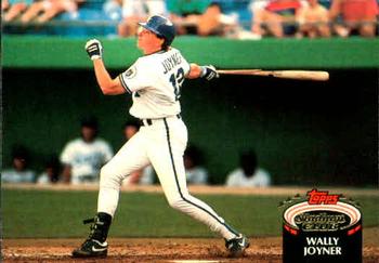 #710 Wally Joyner - Kansas City Royals - 1992 Stadium Club Baseball