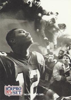 #712 Randall Cunningham - Philadelphia Eagles - 1991 Pro Set Football