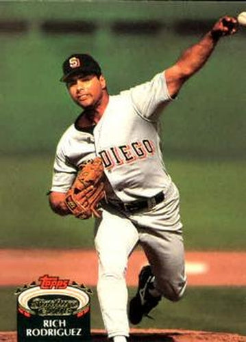 #712 Rich Rodriguez - San Diego Padres - 1992 Stadium Club Baseball