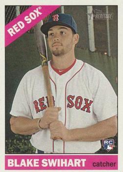 #712a Blake Swihart - Boston Red Sox - 2015 Topps Heritage Baseball