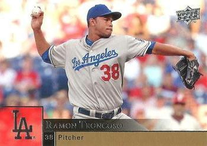 #714 Ramon Troncoso - Los Angeles Dodgers - 2009 Upper Deck Baseball