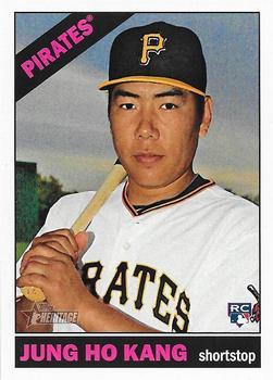 #714b Jung Ho Kang - Pittsburgh Pirates - 2015 Topps Heritage Baseball