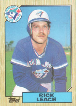 #716 Rick Leach - Toronto Blue Jays - 1987 Topps Baseball