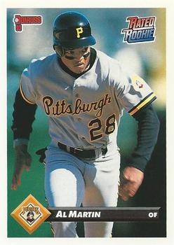 #716 Al Martin - Pittsburgh Pirates - 1993 Donruss Baseball