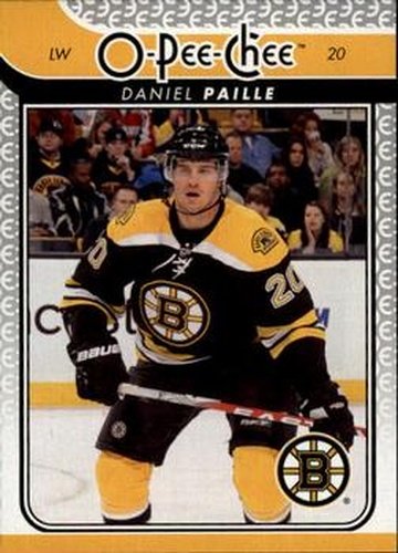 #717 Daniel Paille - Boston Bruins - 2009-10 O-Pee-Chee Hockey