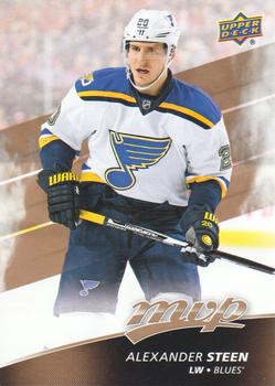 #71 Alexander Steen - St. Louis Blues - 2017-18 Upper Deck MVP Hockey