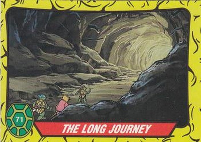 #71 The Long Journey - 1989 O-Pee-Chee Teenage Mutant Ninja Turtles