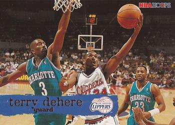 #71 Terry Dehere - Los Angeles Clippers - 1995-96 Hoops Basketball