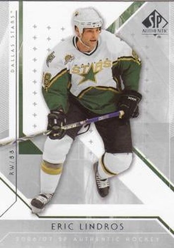 #71 Eric Lindros - Dallas Stars - 2006-07 SP Authentic Hockey