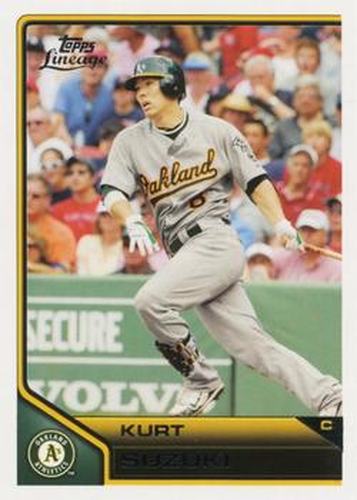 #71 Kurt Suzuki - Oakland Athletics - 2011 Topps Lineage Baseball