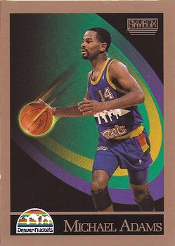 #71 Michael Adams - Denver Nuggets - 1990-91 SkyBox Basketball