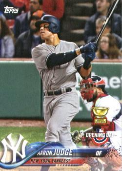 #71 Aaron Judge - New York Yankees - 2018 Topps Opening Day Baseball